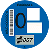 Etiqueta medioambiental DGT 0